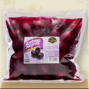 Aceituna negra 500gr de tacna