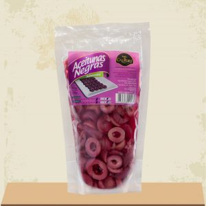 Aceitunas negras de tacna en rodajas 150gr
