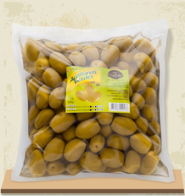 Aceituna verde de 500gr de Tacna
