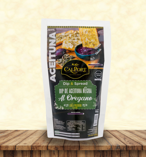 DIP Y SPREAD DE ACEITUNA AL OREGANO x180gr.