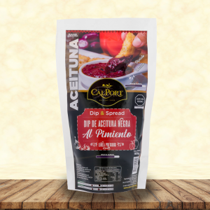DIP Y SPREAD DE ACEITUNA NEGRA CON PIMIENTO x180gr.