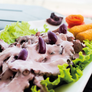 Pulpo al olivo